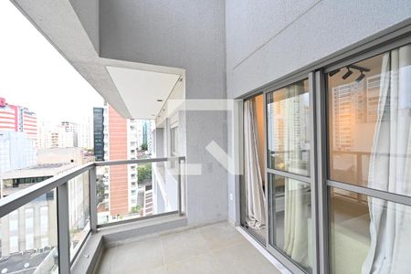 Varanda de apartamento à venda com 1 quarto, 43m² em Vila Clementino, São Paulo