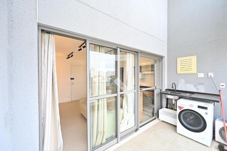 Varanda de apartamento à venda com 1 quarto, 43m² em Vila Clementino, São Paulo