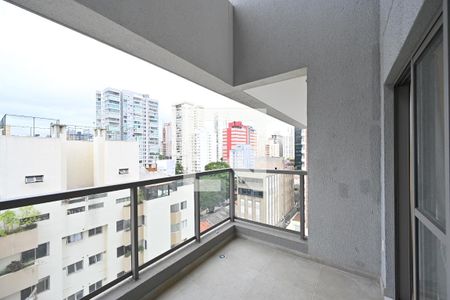 Varanda de apartamento à venda com 1 quarto, 43m² em Vila Clementino, São Paulo