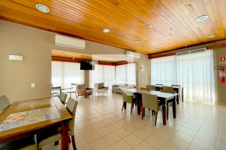 Apartamento para alugar com 128m², 2 quartos e 1 vagaÁrea comum - Salão de festas