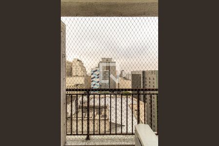 Studio à venda com 33m², 1 quarto e 1 vagaVaranda