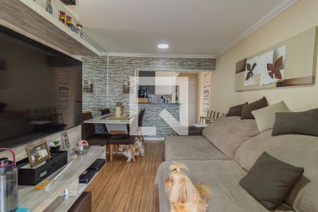 Sala de apartamento à venda com 3 quartos, 72m² em Jardim Maria Rosa, Taboão da Serra