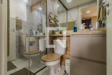 Apartamento à venda com 72m², 3 quartos e 2 vagasBanheiro da Suíte