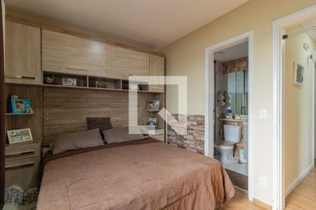 Suíte de apartamento à venda com 3 quartos, 72m² em Jardim Maria Rosa, Taboão da Serra