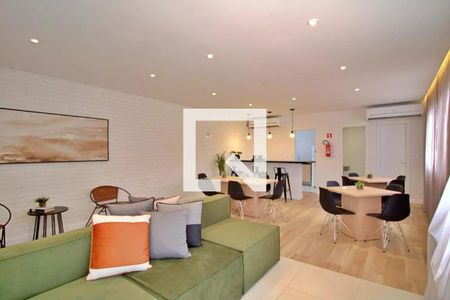 Apartamento para alugar com 37m², 2 quartos e sem vagaÁrea comum - Salão de festas