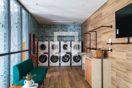 Studio para alugar com 22m², 1 quarto e sem vaga Studio para alugar com 22m², 1 quarto e sem vagalavanderia