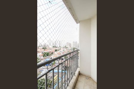 Varanda da Sala de apartamento para alugar com 2 quartos, 50m² em Quarta Parada, São Paulo