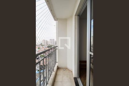 Varanda da Sala de apartamento para alugar com 2 quartos, 50m² em Quarta Parada, São Paulo