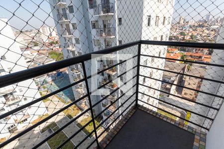 Varanda da Sala de apartamento para alugar com 2 quartos, 55m² em Vila Robertina, São Paulo