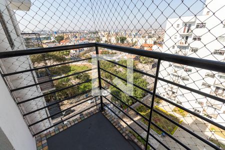 Varanda da Sala de apartamento para alugar com 2 quartos, 55m² em Vila Robertina, São Paulo