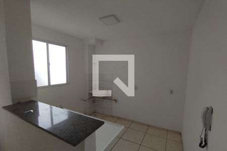 Cozinha - Lavanderia de apartamento para alugar com 2 quartos, 48m² em Jardim Silvio Passalacqua, Ribeirão Preto