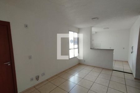 Sala de apartamento para alugar com 2 quartos, 48m² em Jardim Silvio Passalacqua, Ribeirão Preto