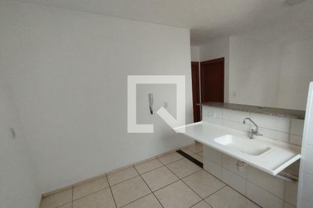 Cozinha - Lavanderia de apartamento para alugar com 2 quartos, 48m² em Jardim Silvio Passalacqua, Ribeirão Preto