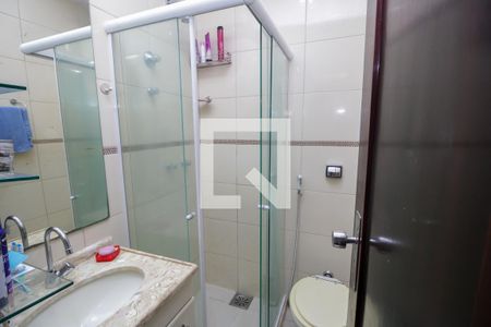 Banheiro da Suíte 1 de apartamento à venda com 2 quartos, 49m² em Botafogo, Rio de Janeiro