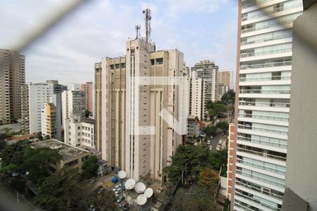 Apartamento para alugar com 105m², 2 quartos e 3 vagasVista do quarto 