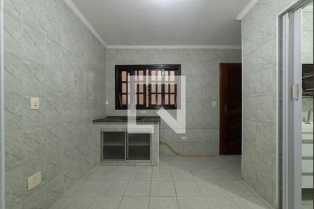 Cozinha de casa para alugar com 1 quarto, 35m² em Santa Paula, São Caetano do Sul