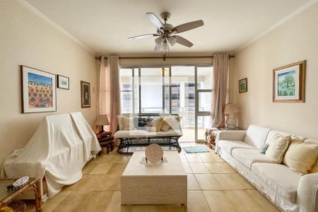 Sala de apartamento para alugar com 3 quartos, 140m² em Jardim Astúrias, Guarujá