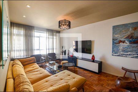 Sala de apartamento à venda com 3 quartos, 178m² em Icaraí, Niterói