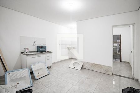 Sala e Cozinha de kitnet/studio à venda com 1 quarto, 28m² em Ipiranga, São Paulo
