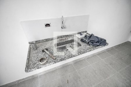 Sala e Cozinha - Torneira de kitnet/studio à venda com 1 quarto, 28m² em Ipiranga, São Paulo