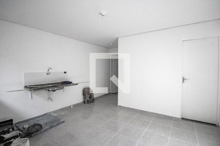 Sala e Cozinha de kitnet/studio à venda com 1 quarto, 28m² em Ipiranga, São Paulo