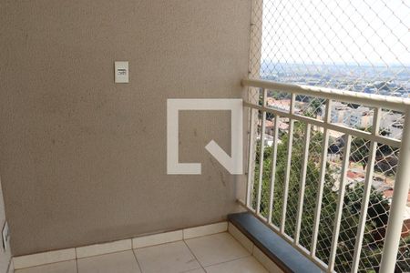 Varanda da Sala de apartamento para alugar com 3 quartos, 67m² em Mansões Santo Antônio, Campinas