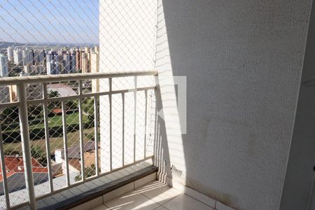 Varanda da Sala de apartamento para alugar com 3 quartos, 67m² em Mansões Santo Antônio, Campinas