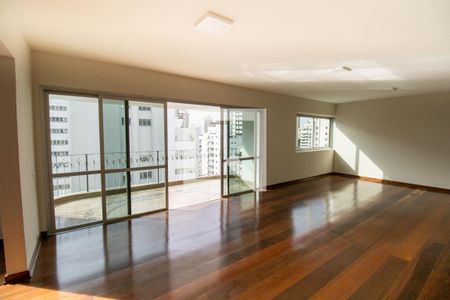 Sala  de apartamento à venda com 4 quartos, 157m² em Vila Nova Conceição, São Paulo