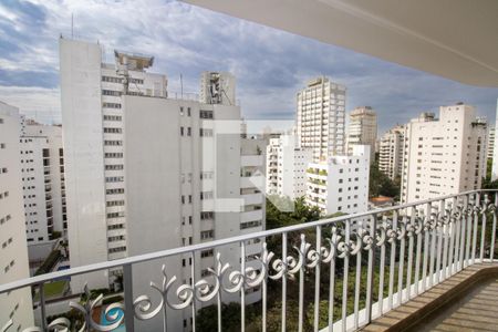 Sala- vista terraço de apartamento à venda com 4 quartos, 157m² em Vila Nova Conceição, São Paulo