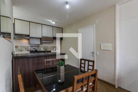 Sala de Jantar de apartamento para alugar com 3 quartos, 55m² em Cézar de Souza, Mogi das Cruzes
