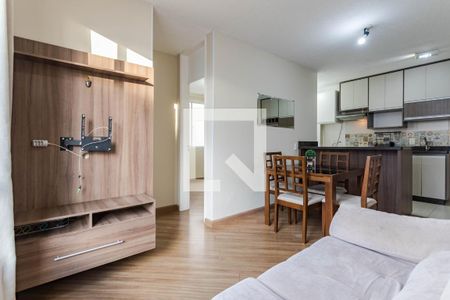 Sala de Estar de apartamento para alugar com 3 quartos, 55m² em Cézar de Souza, Mogi das Cruzes