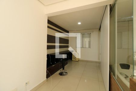 Sala de apartamento para alugar com 1 quarto, 48m² em Centro, Santo André