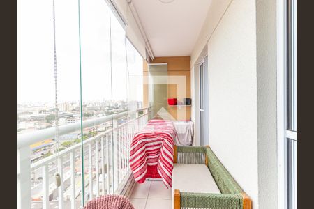 Varanda de apartamento à venda com 1 quarto, 40m² em Mooca, São Paulo