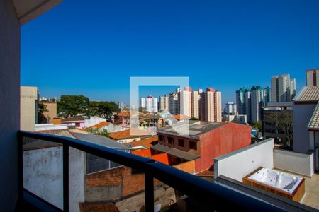 Varanda do quarto 1 de apartamento à venda com 2 quartos, 72m² em Paraíso, Santo André