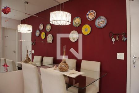 Sala de Jantar de apartamento à venda com 2 quartos, 75m² em Barcelona, São Caetano do Sul