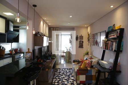 Sala de apartamento à venda com 2 quartos, 75m² em Barcelona, São Caetano do Sul
