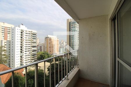 Vista da varanda da sala   de apartamento para alugar com 3 quartos, 89m² em Perdizes, São Paulo