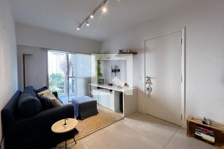 Sala de apartamento para alugar com 2 quartos, 70m² em Indianópolis, São Paulo