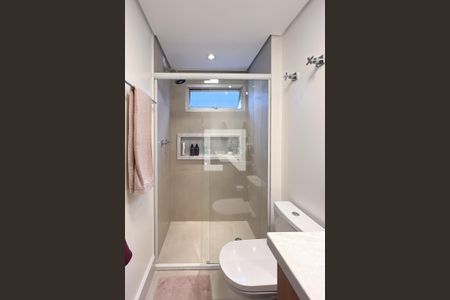 Banheiro da Suíte de apartamento para alugar com 2 quartos, 70m² em Indianópolis, São Paulo