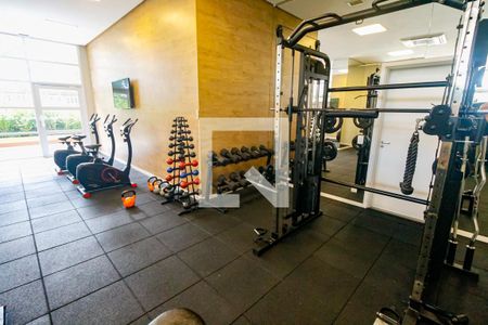 Studio para alugar com 37m², 1 quarto e 1 vaga Studio para alugar com 37m², 1 quarto e 1 vagaÁrea comum - Academia