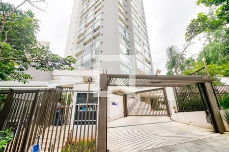 Studio para alugar com 37m², 1 quarto e 1 vaga Studio para alugar com 37m², 1 quarto e 1 vagaFachada e portaria