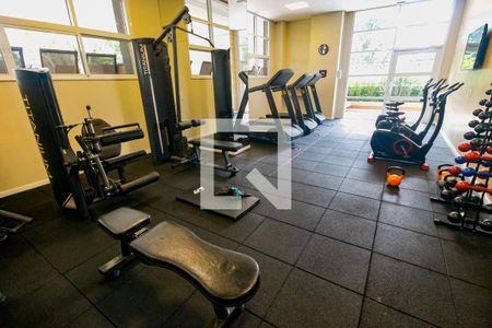 Studio para alugar com 37m², 1 quarto e 1 vaga Studio para alugar com 37m², 1 quarto e 1 vagaÁrea comum - Academia