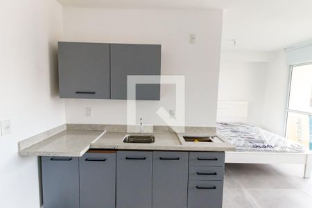 Studio para alugar com 37m², 1 quarto e 1 vaga Studio para alugar com 37m², 1 quarto e 1 vagaCozinha