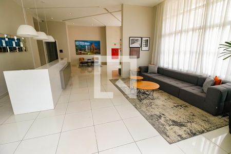 Studio para alugar com 37m², 1 quarto e 1 vaga Studio para alugar com 37m², 1 quarto e 1 vagaHall de entrada