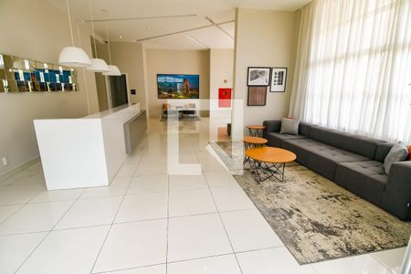 Studio para alugar com 37m², 1 quarto e 1 vaga Studio para alugar com 37m², 1 quarto e 1 vagaHall de entrada