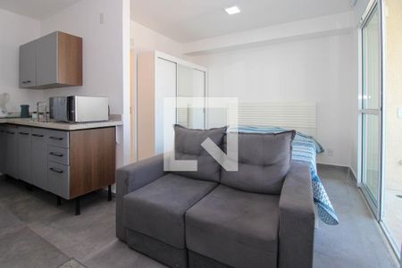 Sala/Cozinha de apartamento para alugar com 1 quarto, 37m² em Real Parque, São Paulo