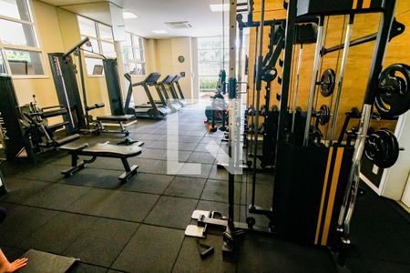 Studio para alugar com 37m², 1 quarto e 1 vaga Studio para alugar com 37m², 1 quarto e 1 vagaÁrea comum - Academia