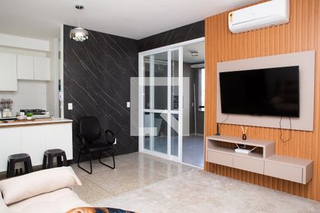 Sala de apartamento para alugar com 3 quartos, 101m² em Horto Florestal, Jundiaí