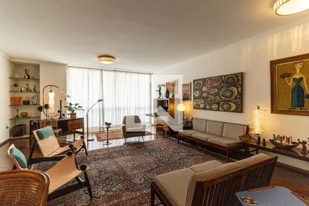 Sala de apartamento à venda com 3 quartos, 182m² em Santa Cecília, São Paulo