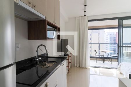 Studio para alugar com 30m², 1 quarto e sem vagaCozinha